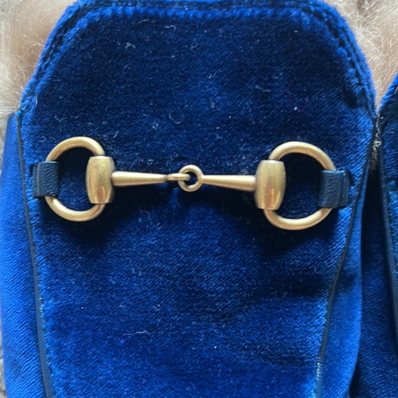 Gucci Velvet Fur Princetown - Picture 9 of 12